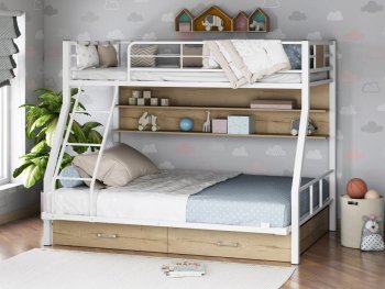 Кровать двухъярусная Гранада-1ПЯЯ 140 в Урае - uraj.mebel-e96.ru