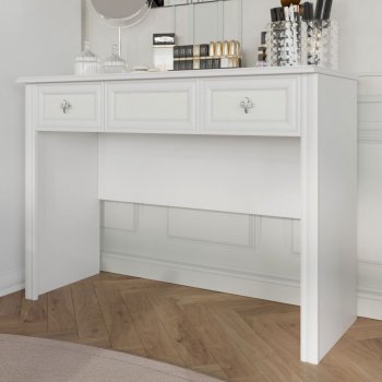 Стол туалетный Грация белый (БМ) в Урае - uraj.mebel-e96.ru