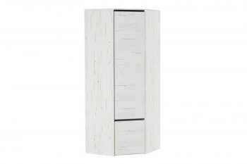 Шкаф 2С угловой Гретта крафт белый (Памир) в Урае - uraj.mebel-e96.ru