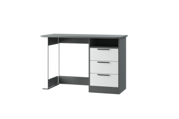 Стол письменный с ящиками Грей (МЛК) в Урае - uraj.mebel-e96.ru