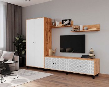 Стенка HYGGE комп.2 зигзаги (Мама) в Урае - uraj.mebel-e96.ru