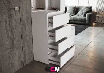 Прихожая Хелен белый (СтендМ) в Урае - uraj.mebel-e96.ru