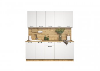 КУхонный гарнитур Хелмер 2000 мм (Сурская) в Урае - uraj.mebel-e96.ru