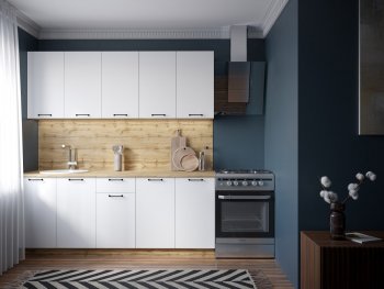 КУхонный гарнитур Хелмер 2000 мм (Сурская) в Урае - uraj.mebel-e96.ru