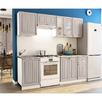 Кухонный гарнитур Хозяюшка 2100 Мускат (Эра) в Урае - uraj.mebel-e96.ru