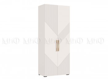 Шкаф распашной 900 мм Ирис с антресолью, кашемир (Миф) в Урае - uraj.mebel-e96.ru