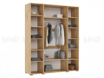 Шкаф 1800 мм Ирис с антресолью крафт/грин (Миф) в Урае - uraj.mebel-e96.ru