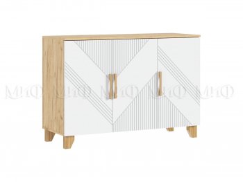 Спальный гарнитур Ирис крафт/белый, модульный (Миф) в Урае - uraj.mebel-e96.ru