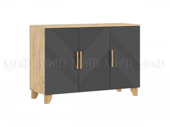 Комод Ирис крафт/графит(Миф) в Урае - uraj.mebel-e96.ru