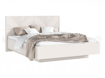 Кровать парящая Ирис кашемир с подсветкой (Миф) в Урае - uraj.mebel-e96.ru