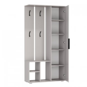 Прихожая Кармен-1 кашемир (Олмеко) в Урае - uraj.mebel-e96.ru