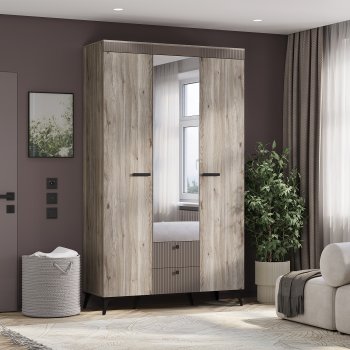 Спальный гарнитур Кассандра модульный (БТС) в Урае - uraj.mebel-e96.ru