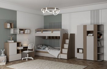 Набор детской мебели Каспер, модульный (СБК) в Урае - uraj.mebel-e96.ru