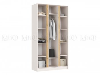 Шкаф 1200 мм 3-х ств. Келвин кашемир (Миф) в Урае - uraj.mebel-e96.ru
