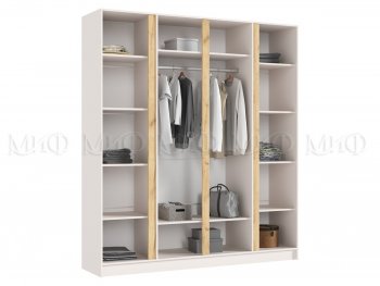 Шкаф 2000 мм 4-х ств. Келвин кашемир (Миф) в Урае - uraj.mebel-e96.ru