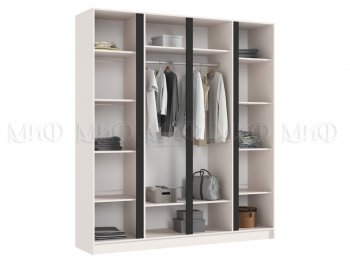 Шкаф 2000 мм 4-х ств. Келвин кашемир (Миф) в Урае - uraj.mebel-e96.ru