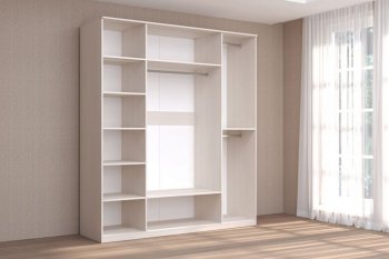 Шкаф 1900 мм без зеркала Кэт-4 бодега (Диал) в Урае - uraj.mebel-e96.ru