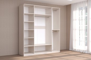 Шкаф 1900 мм с зеркалом Кэт-4 бодега (Диал) в Урае - uraj.mebel-e96.ru