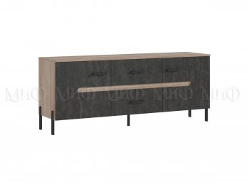 Тумба ТВ Ким бетон графит (Миф) в Урае - uraj.mebel-e96.ru