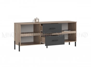 Тумба ТВ Ким графит софт (Миф) в Урае - uraj.mebel-e96.ru