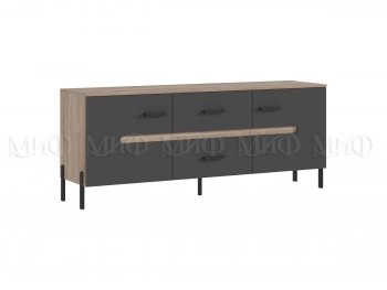 Тумба ТВ Ким графит софт (Миф) в Урае - uraj.mebel-e96.ru