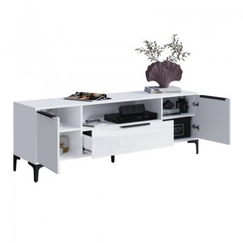 Тумба ТВ на 1650 Кимберли белый (Handis) в Урае - uraj.mebel-e96.ru