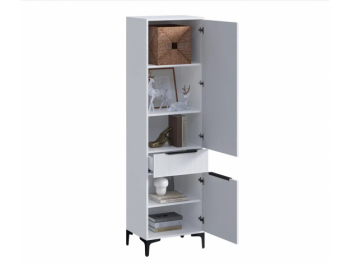 Пенал 550 мм Кимберли белый (Handis) в Урае - uraj.mebel-e96.ru