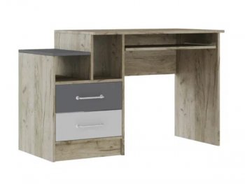 Стол письменный Колибри Лофт серый (Текс) в Урае - uraj.mebel-e96.ru