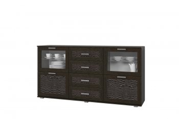 Комод №7 венге (Зарон) в Урае - uraj.mebel-e96.ru