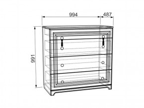 Комод Белла (Мебельсон) в Урае - uraj.mebel-e96.ru