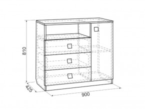 Комод Энерджи (900) в Урае - uraj.mebel-e96.ru