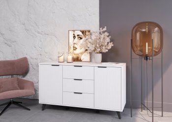 Комод 3.6 Белый (Росток) в Урае - uraj.mebel-e96.ru