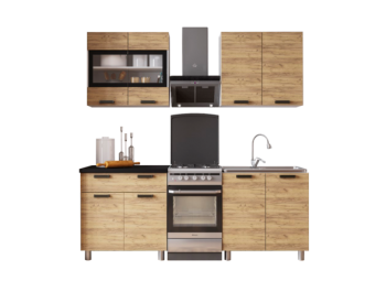Кухонный гарнитур Крафт 1600 мм (БТС) в Урае - uraj.mebel-e96.ru