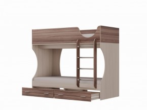 Кровать двухъярусная Д2 New (ясень шимо) (олм) в Урае - uraj.mebel-e96.ru