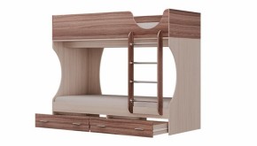 Кровать двухъярусная Д2 New (ясень шимо) (олм) в Урае - uraj.mebel-e96.ru