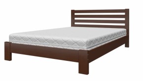 Кровать из массива Вероника Орех (1400х2000) (БМ) в Урае - uraj.mebel-e96.ru