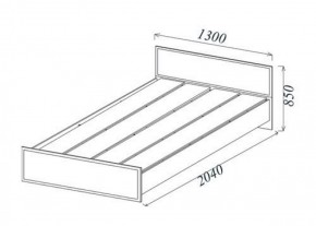 Кровать Классика 1200 в Урае - uraj.mebel-e96.ru