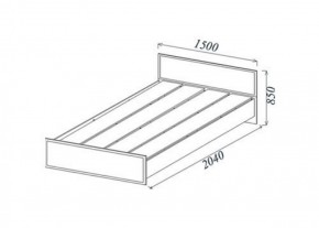 Кровать Классика 1400 в Урае - uraj.mebel-e96.ru