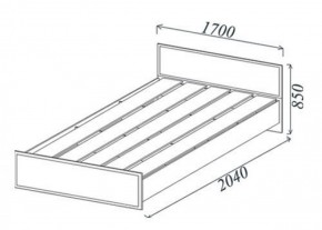 Кровать Классика 1600 в Урае - uraj.mebel-e96.ru