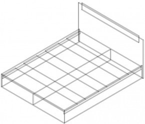 Кровать КР 1400 серия София в Урае - uraj.mebel-e96.ru