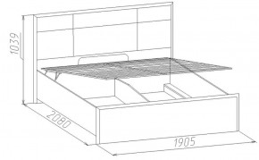 Кровать Люкс Амели с подъемным механизмом 1400*2000 в Урае - uraj.mebel-e96.ru