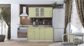 Кухонный гарнитур Хозяюшка 1500 Фисташка (Эра) в Урае - uraj.mebel-e96.ru