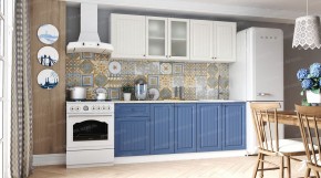Кухонный гарнитур Хозяюшка 2000 Магнолия/Деним (Эра) в Урае - uraj.mebel-e96.ru