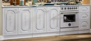 Кухонный гарнитур Лиза-2 (1800) Белый глянец холодный в Урае - uraj.mebel-e96.ru
