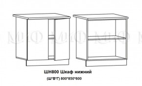 Кухонный гарнитур Лиза-2 (1800) Белый глянец холодный в Урае - uraj.mebel-e96.ru