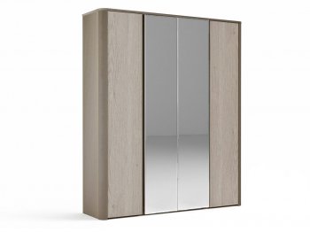 Шкаф 1950 мм 4-х дверный Лацио  (СБК) в Урае - uraj.mebel-e96.ru