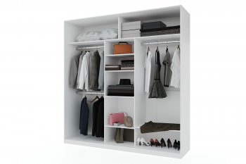 Шкаф-купе 1800 мм LINE 3-хдвер. BL18-6.DZD (Мама) в Урае - uraj.mebel-e96.ru