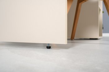 Стол письменный Лайт 12.163. сатин (Моби) в Урае - uraj.mebel-e96.ru