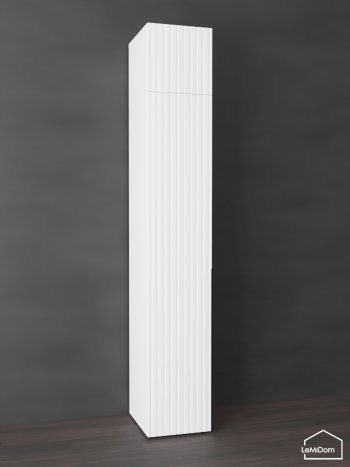 Шкаф с антресолью 400 мм Linnea MHR-1A-4 2450х400х510 (Белый-М 11.1.1) в Урае - uraj.mebel-e96.ru