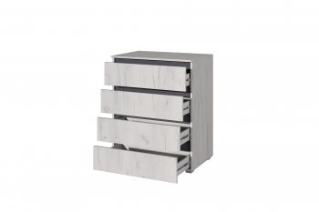 Комод Лиана графит (Зарон) в Урае - uraj.mebel-e96.ru